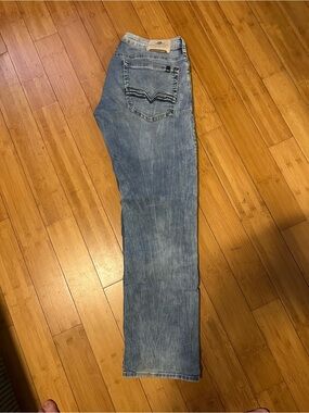 Buffalo David Bitton Light Blue Men's Straight Jeans